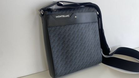 Montblanc Sartorial Unisex Envelope Bag in black leather