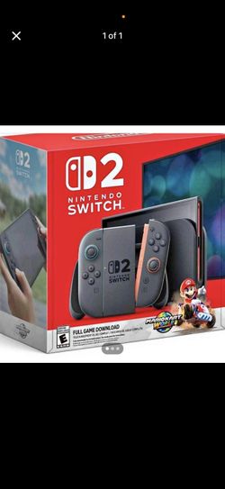 Nintendo Switch 2 with accessories