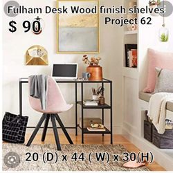 Brand New Fulhan Desk With Shelves