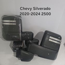 Chevy Silverado 2020-2024 Towing Mirrors 2500