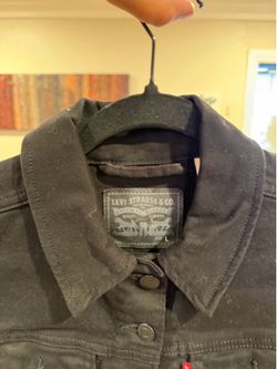 Levi’s black denim jacket