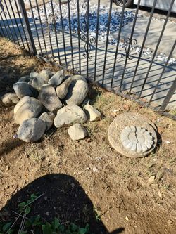 Huge landscaping rocks