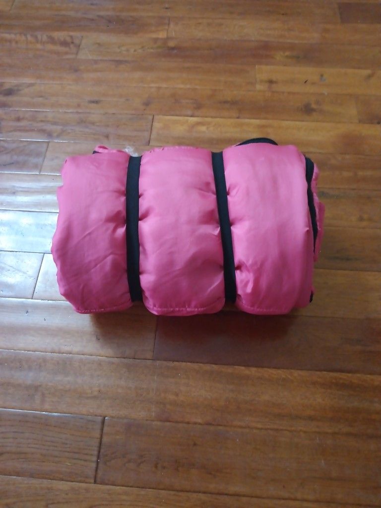 Nice and In Good Shape! Pink And Yellow Sleeping Bag