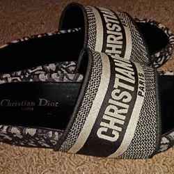 Christian Dior Slides/ Sandals (Size 8)