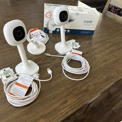 Nanit Plus Cameras With Wall Mount, Flex Stand, And Breathing Bands