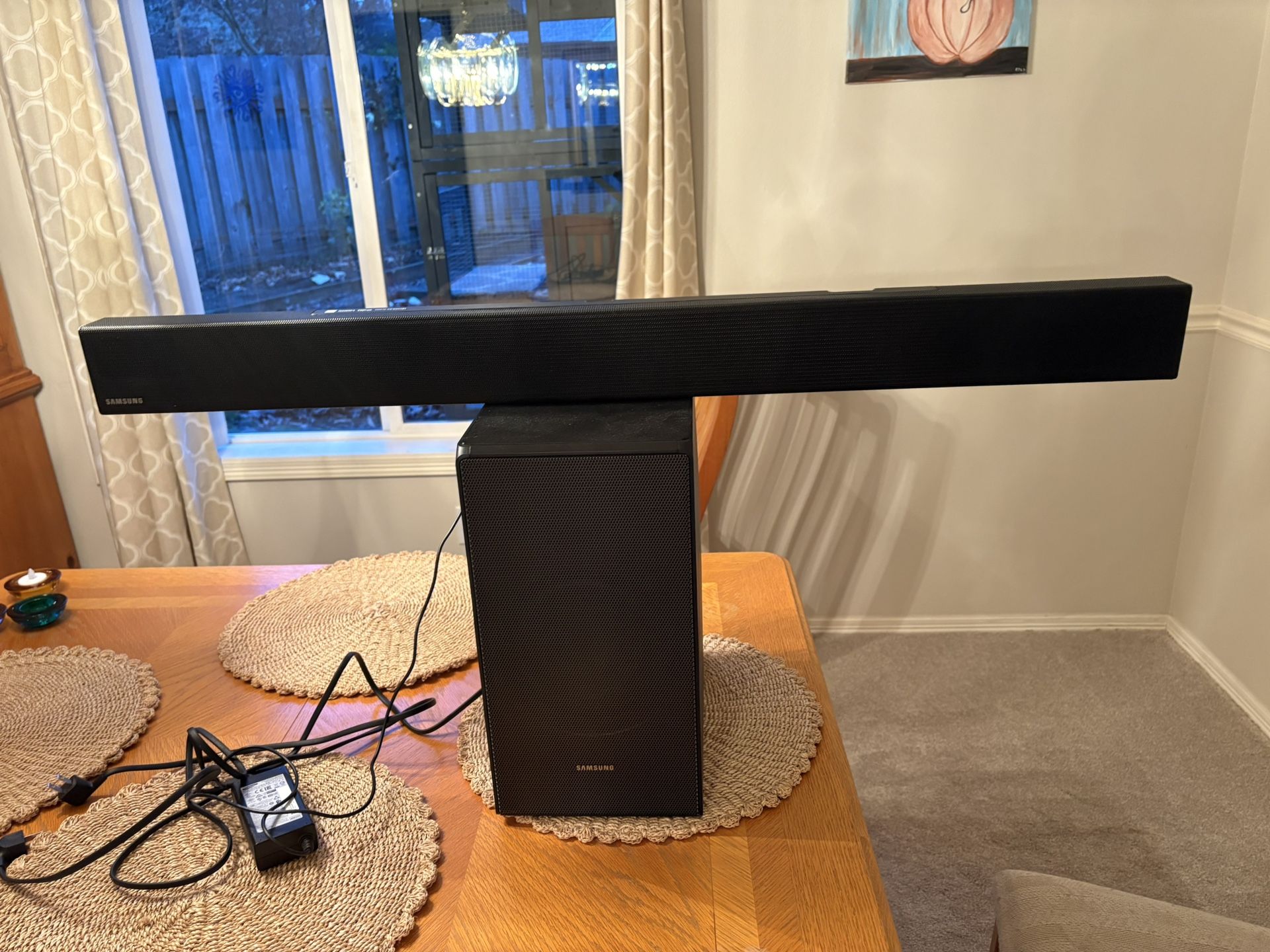 Samsung Subwoofer & Sound Bar