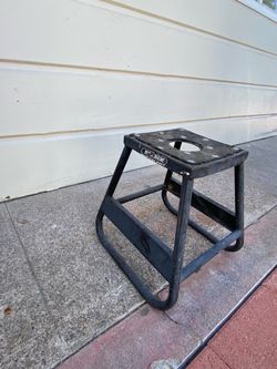 Heavy-duty steel dirt bike stand