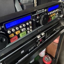 Pyle Pro Dual Cd /mp3 Player