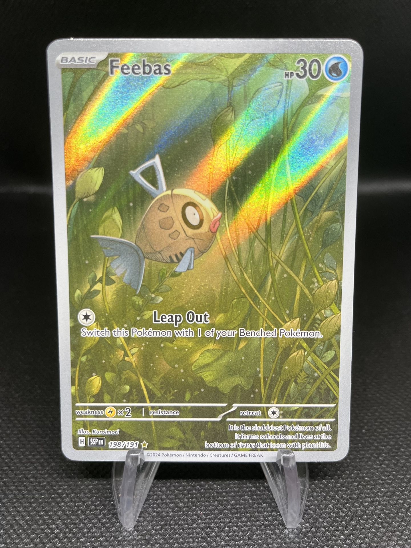 Feebas 198/191 Sv08: Surging Sparks Holo
