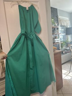 Long Green Dress