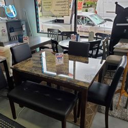 New Assembled 5 Piece Dining Table Set Special Come Visit Our Store In Paramount 