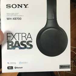 Brand New Sony WH-XB700 Headphones