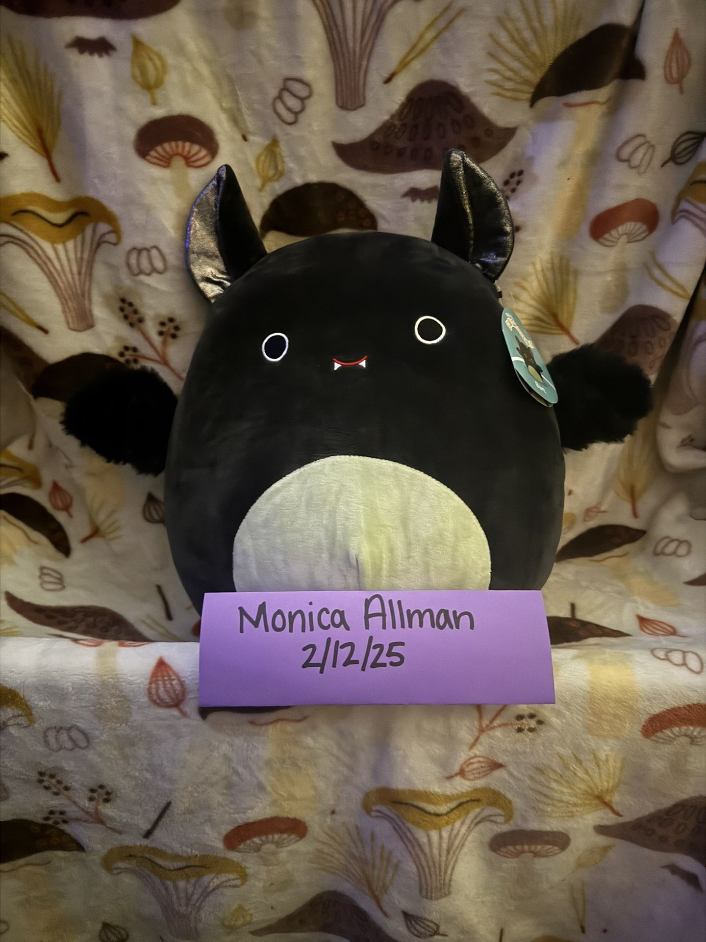 Bart The Bat Squishmallow 12”