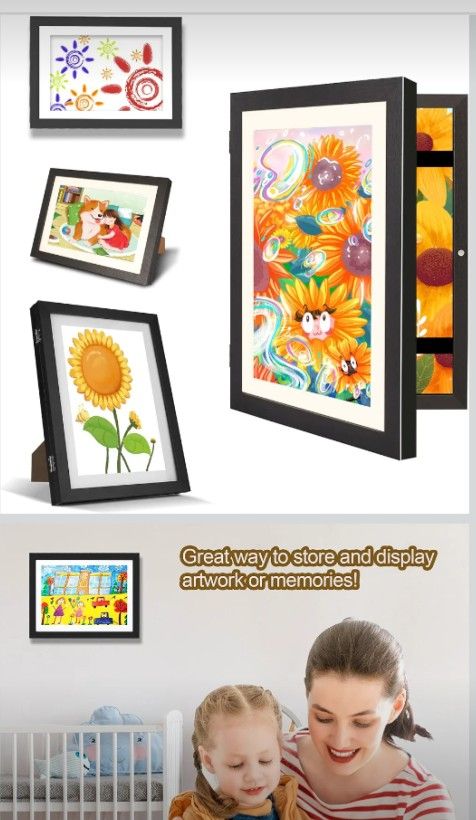Kids Multiple Art Display Frame-New