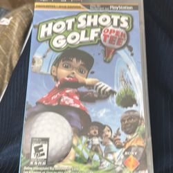NEW MINT Factory Sealed Hot Shots Golf  Open Tee game  for (Sony PSP)