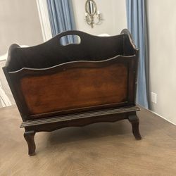 Antique Magazine Holder 