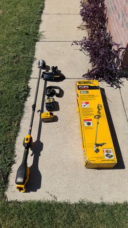 New DeWalt 60V FlexVolt String Trimmer Kit