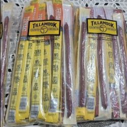 Tillamook Pepperoni And Teriyaki Sticks 