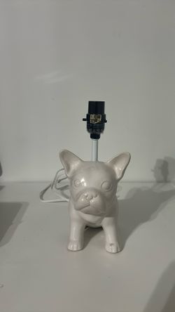 Boston Terrier Shaped Lamp