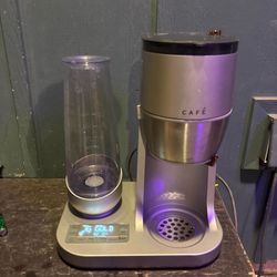 Cafe GE C7CGAAS2TS3 Specialty Grind and Brew Coffee Maker with Thermal Carafe