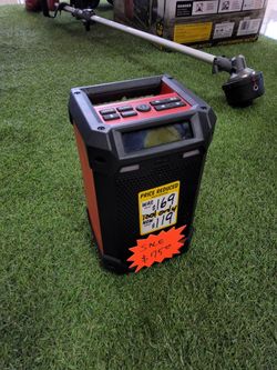 Ridgid Jobsite Bluetooth AM/FM Radio Broken Screen