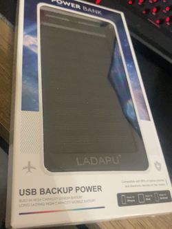 Brand-New LADAPU Solar Power Bank