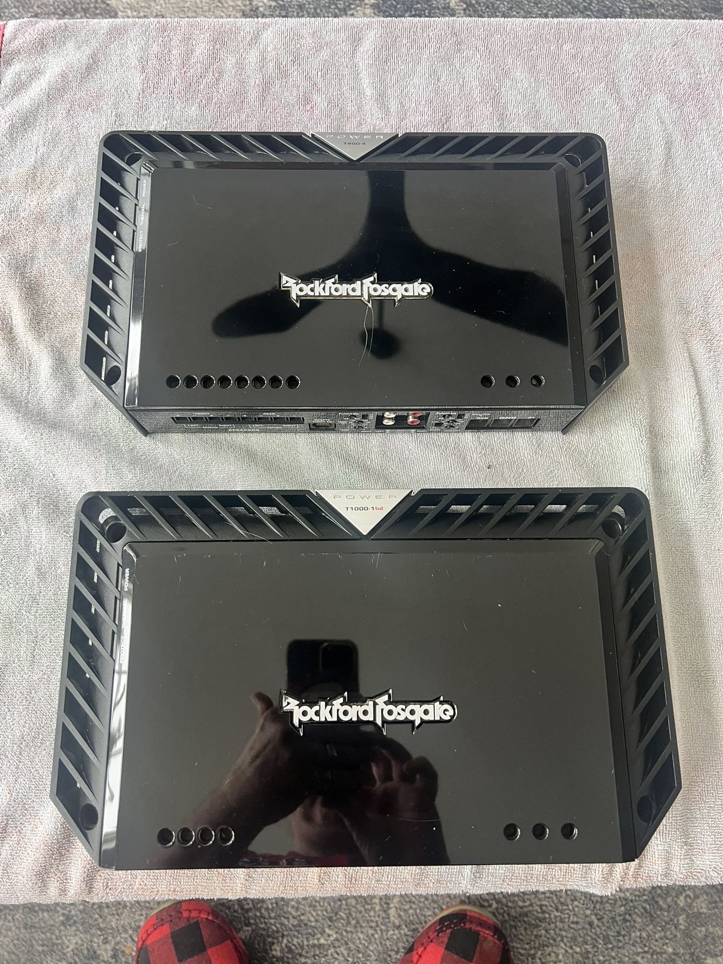 Rockford Fosgate Power T1000 Bd and T400 4 Channel
