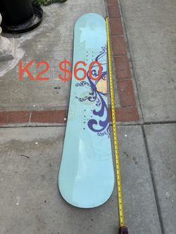 K2 snowboard, surf board