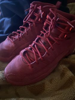 mens jordan 12 gym red
