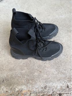 Women’s high top boots (black)