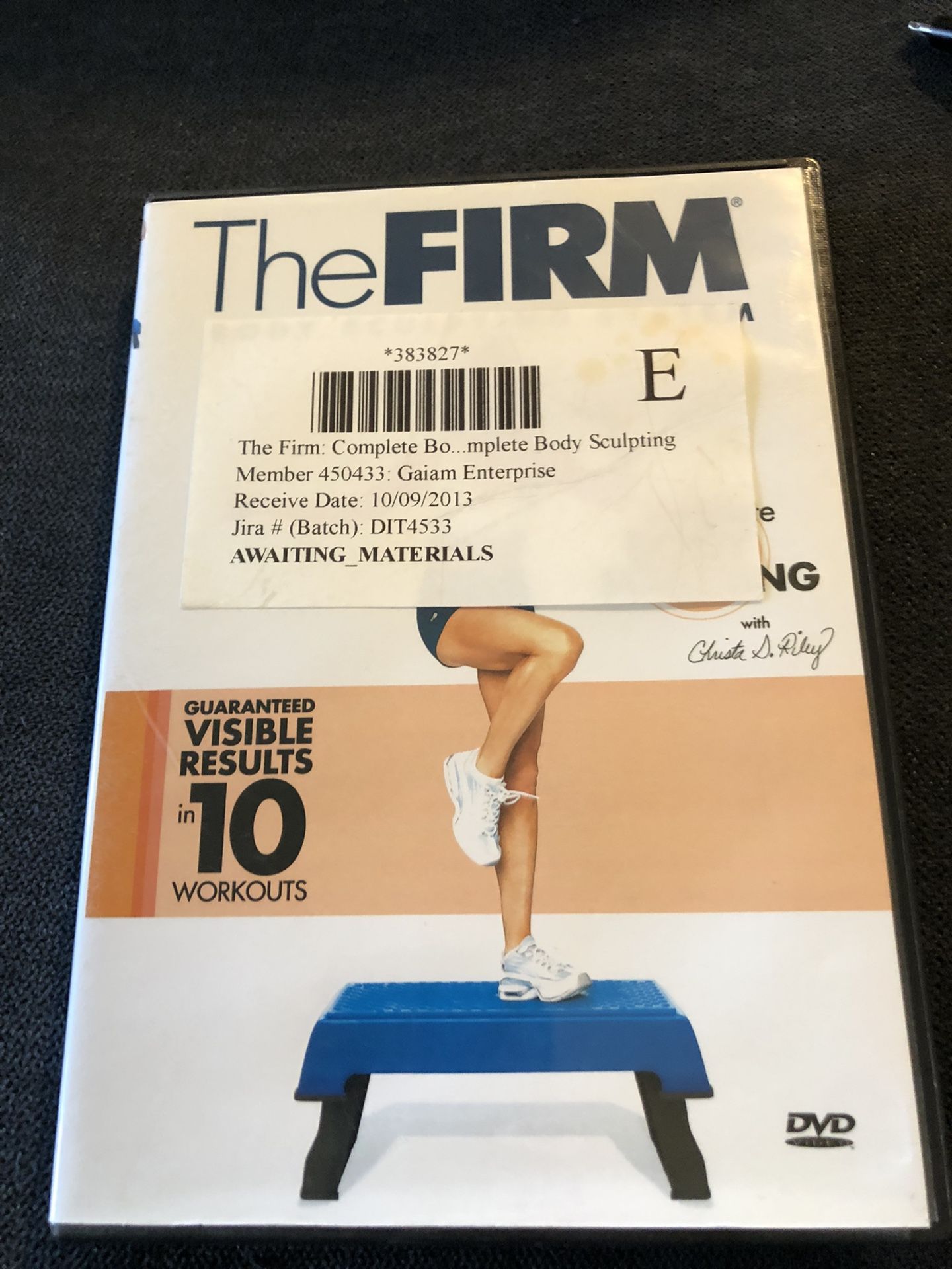 Christa Riley The Firm Complete Body Sculpting Dvd
