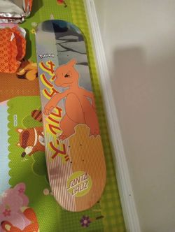 Pokemon Santa Cruz Skate Board New
