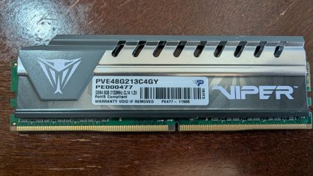 Viper 8gb ddr4