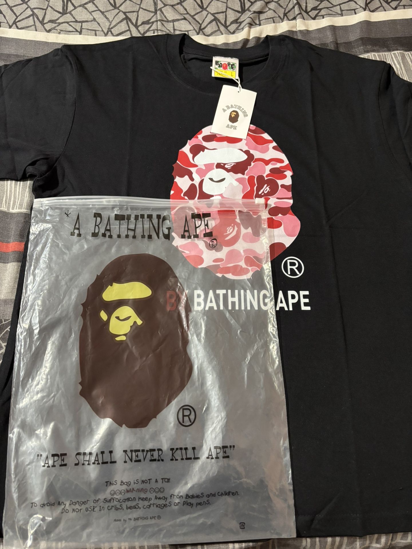 Pink Camo Bathing Ape Shirt