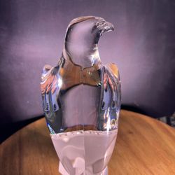 Bleikrystall Lead Crystal Eagle Statue