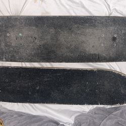 2 skateboards 1 fully built