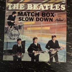 The Beatles US 45 Capitol 5255 MATCHBOX / SLOW DOWN W/PS EC