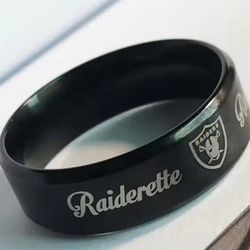 Raiderette Titanium Ring