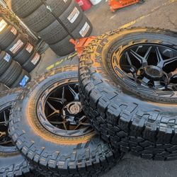 💲 Vendo Rines Nuevos Lock Off R 17x9 Con Llantas Bf Goodrich