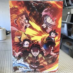 Demon Slayer Poster Board Anime Manga Supreme Off White
