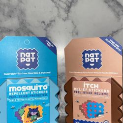 Brand NEW!!! 🆕    nat pat — Repellent & Relief Stickers - BuzzPatch (((PENDING PICK UP)))