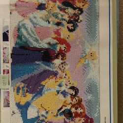 Diamond Painting With Disney Princesses