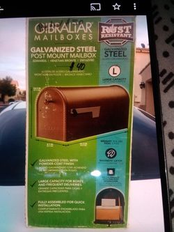 Mailbox Brand New