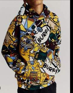H&M Colorful Garfield Hoodie M Sweatshirt Boy Medium Youth hood cartoon print 12

Good condition, lightly worn
Size 12/14 Youth on the tag, but runs s