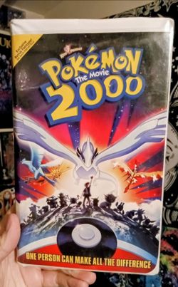 Pokemon 2000 the movie VHS