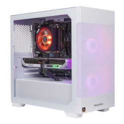 PowerSpec G738 Gaming PC AMD Ryzen 7 5800XT 3.8GHz Processor AMD Radeon RX 9060 XT 16GB GDDR6 32GB DDR4-3200 RAM 1TB Solid State Drive