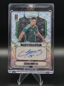 César Montes 2026 Prizm  Auto Card