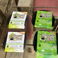 2 -aeration Container ,size 1 Gallon And 2  Aeration Container 2 gallons, Smart Pots - Gallon .smart  Pot - Fabric Container For Growing Plants