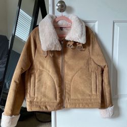 Fur Lining Suede Jacket