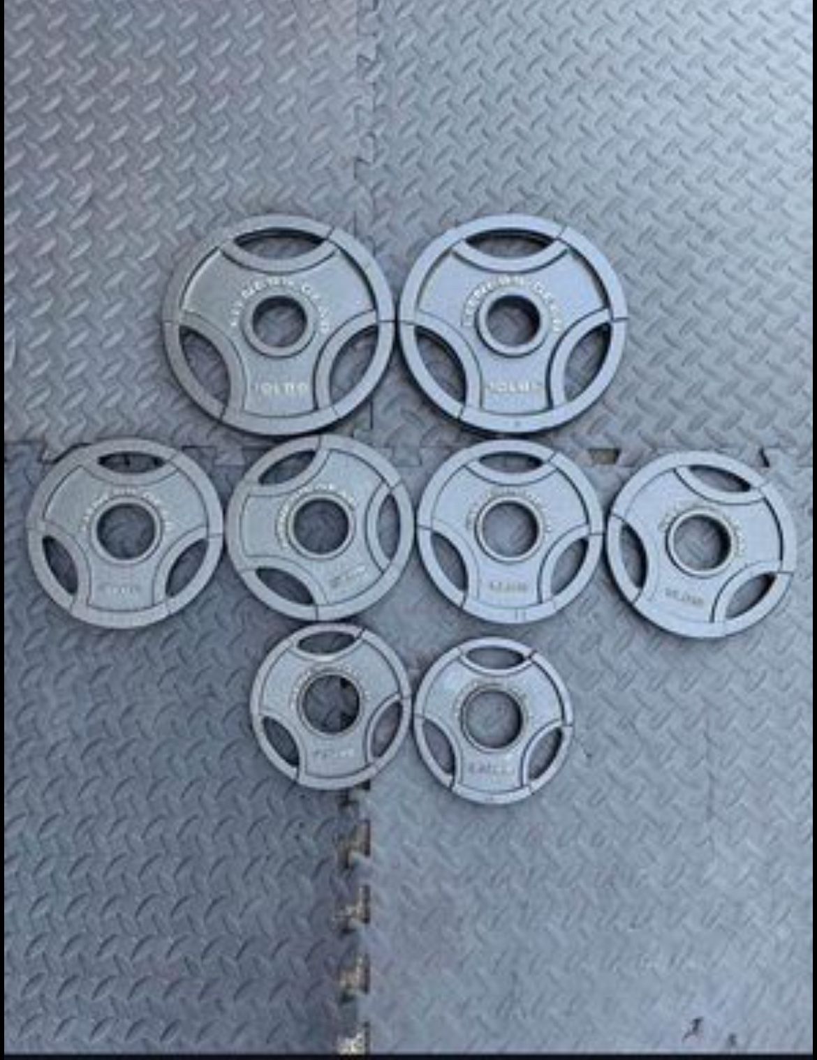 Brand New! 45 lbs of Olympic Weight Plates